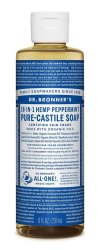 Dr. Bronner's Pure Castile Liquid Soap - Peppermint - 237ML