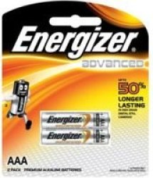 Energizer Advanced AAA Batteries 2 Pack