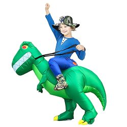 Inflatable Dinosaur Costume Kids Arspic Halloween Costumes Dinosaur  Inflatable Ride On Dinosaur Costume T-rex Blow Up Costume For Boys Girls  Riding Dinosaur Funny Costume Prices, Shop Deals Online