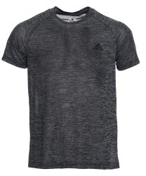 Adidas Men's 2M2 Training Short Sleeve T-Shirt - Grey black