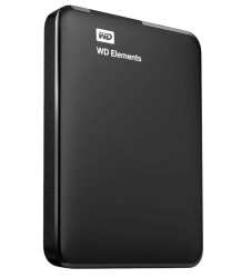 Western Digital Elements Portable 1.0TB USB3.0 Hdd - Black