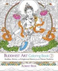 Buddhist Art Coloring Book 2 Paperback