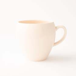 Irregular Pink Coffee Mug