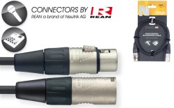 NMC6R 6M N-series Xlr Microphone Cable With Rean Connectors