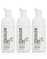 MOther Dirt Biome-friendly Face & Body Cleanser Preservative-free Natural Skin Cleanser 3.4 Fl Oz 3-PACK