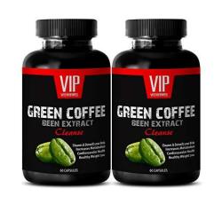 Absolute Green Coffee Cleanse - Natural Green Coffee Beans Extract For Weight Loss 2 Bottles 120 Capsules