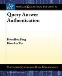 Query Answer Authentication Paperback
