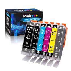 E-Z Ink Tm Compatible Ink Cartridge Replacement For Canon PGI-270XL CLI-271XL Pgi 270 To Use With Pixma TS9020 TS8020 MG7720 1 Large Black 1 Small