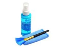 Astrum CS110 3-in-1 Screen Cleaning Kit with Liquid, Cloth & Brush