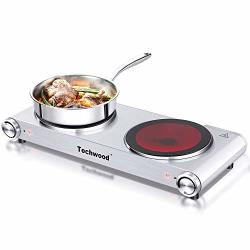 Deals On Techwood Hot Plate Electric Burner Countertop Burner