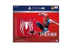 Playstation 4 1TB Pro Limited Spider-man Edition Console + Marvels Spiderman PS4