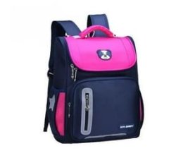 Toby School Backpack Blue And Pink