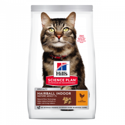 Hairball Indoor Mature Adult With Chicken Cat Food - 2.5KG