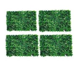 Artificial Ivy Hedge Floor Or Wall Segments - 60X40CM - 4 Pack