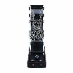 C4LABS Cthulhu Etched Dice Tower From For Lovecraft Fans - Black