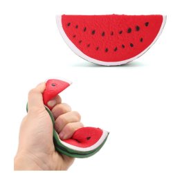 Watermelon 15CM Slow Raising Stress Reliever Squishy Healing Toy Squeeze Fun Ki