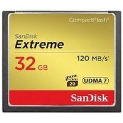 SanDisk 32GB Extreme Compact Flash Card
