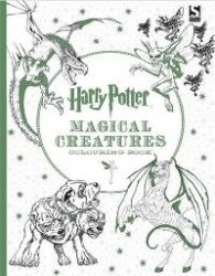 Harry Potter Magical Creatures Colouring Book Paperback