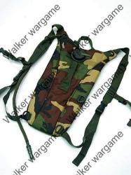 Hydration Water Backpack System Bag W 3l Reservoir - Us Army Woodland