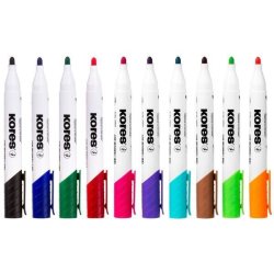 Whiteboard K-marker Set Of 10 Mixed Colours