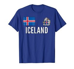 Iceland Soccer Football Jersey Fan Support Team Island
