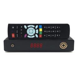 Ibravebox F10S Tv Box Satellite Receiver With Remote Control Support Dvb-s DVB-S2 H.265
