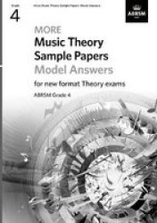 More Music Theory Sample Papers Model Answers Abrsm Grade 4 Sheet Music