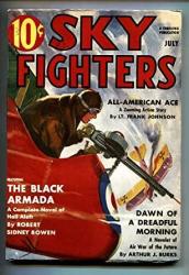 Sky Fighters Pulp July 1938-THE Black Armada-wwi Aviation-high Grade