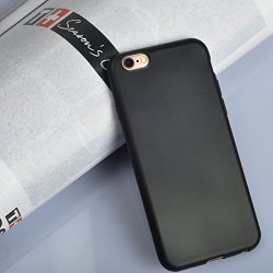Iphone 6PLUS Matte Black Soft Tpu Case Matte Black