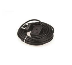 Aerial King 10A Electrical Ext Lead 10M Black