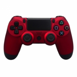 Ps4 Dualshock 4 Front Faceplate Color Series Soft Touch Red