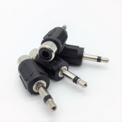 Adapter 3.5MM Mono To Rca F