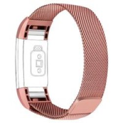 Milanese Loop For Fitbit Charge 2 S m Pink
