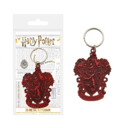 Harry Potter Hogwarts House Metal Keyrings Assorted - Gryffindor