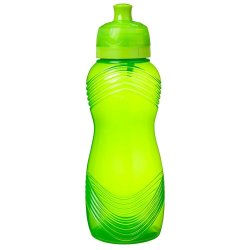- 600ML Wave Bottle - Green