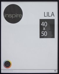 Lila Frame Black 40X50CM