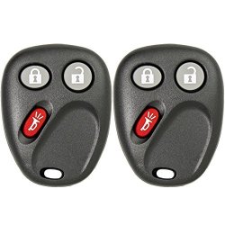 Replacement Keyless2go Keyless Entry Remote Car Key Fob Lhj011 2 Pack