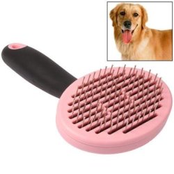 Handy Dog Grooming Hair Brush Self-cleaning Pet Comb With Automatic Hair-release
