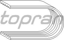 V-ribbed Belt Fits Opel Calibra Omega Vectra Hatchback Sedan Wagon 1993-2003