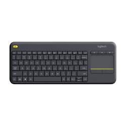 Logitech K400 Wireless Keyboard With Touchpad Black