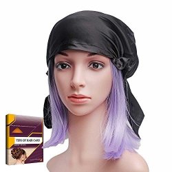 Mulberry Silk Night Sleeping Cap For 