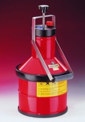 Kgw Schieder Disposal Cans Orange Coatings Type E1 Cap. 8 Ltrs