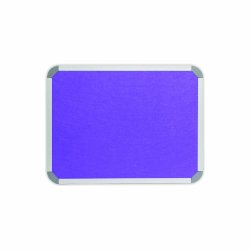 Info Board Aluminium Frame - 600 450MM - Purple