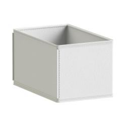 Storage Drawer Box Spaceo White 15X24X14CM
