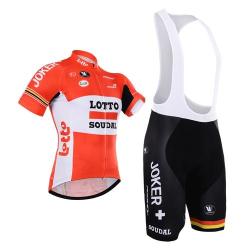Lotto Red Cycling Kit