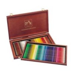 Caran D Ache - Supracolor Soft - Set Of 80 In Wooden Box