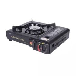 Single Burner Canister Camping Gas Stove With Travel Case
