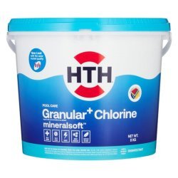 HTH 8kg Granular+ Mineralsoft Pool Chlorine