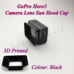 Xsd Moedl 1PCS Lens Hood For Gopro HERO5 Black Sports Camera 3D Printed Sun Shade Cover