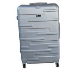 1 Piece Mooistar 30 Inch Travel Luggage Suitcase Bag - Silver